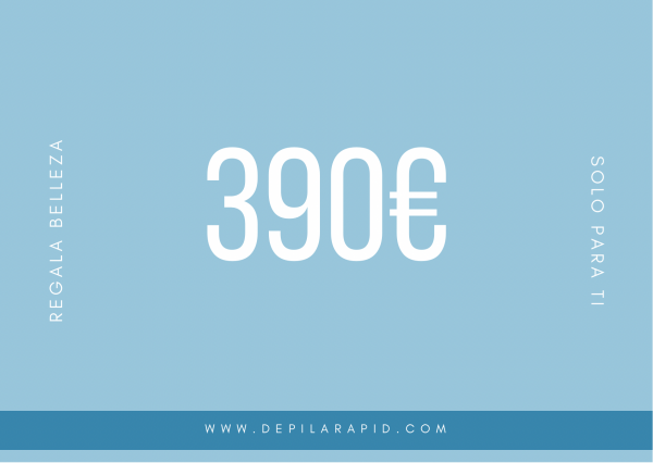 CHEQUE REGALO 390€